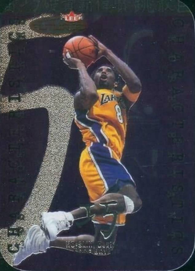 2000 Fleer Futures Characteristics Kobe Bryant #2 Basketball Card