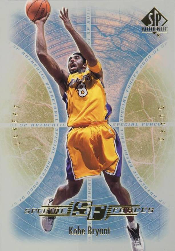 2000 SP Authentic Special Forces Kobe Bryant #SF1 Basketball Card