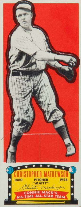 1951 Topps Connie Mack's All-Stars Christopher Mathewson # Baseball Card