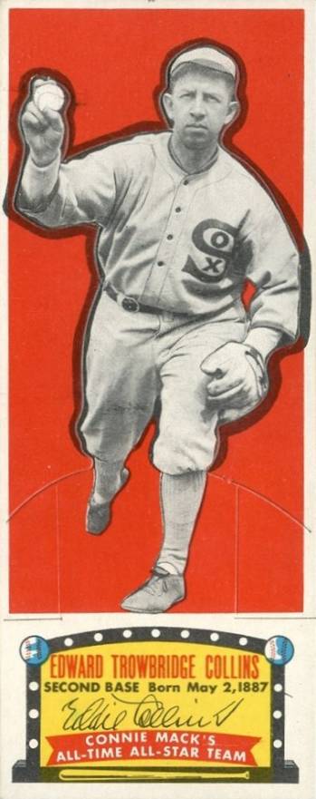 1951 Topps Connie Mack's All-Stars Edward Trowbridge Collins # Baseball Card
