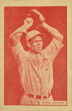 1933 Uncle Jacks Candy George Earnshaw # Baseball Card