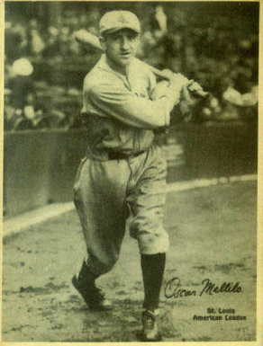 1929 Kashin Publications Oscar Melillo # Baseball Card
