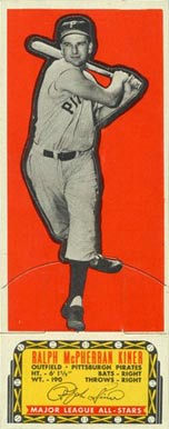 1951 Topps Major League All-Stars Ralph Kiner # Baseball Card