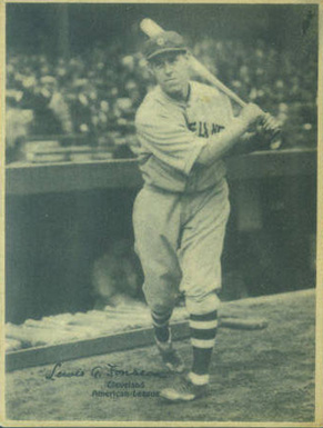 1929 Kashin Publications Lewis Fonseca # Baseball Card