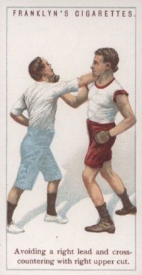 1924 Franklyn, Davey & Co. Boxing Avoiding a right lead #18 Other Sports Card