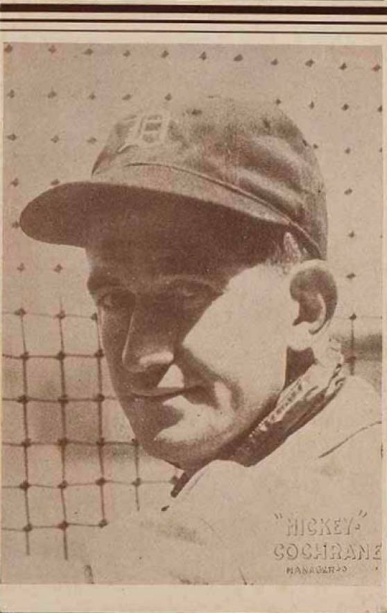 1934 Detroit Tigers Mickey Cochrane # Baseball Card