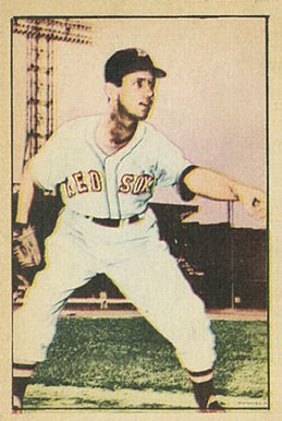 1952 Berk Ross Mel Parnell # Baseball Card