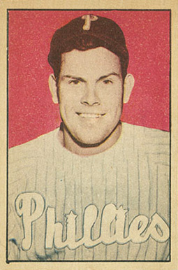 1952 Berk Ross Robin Roberts # Baseball Card