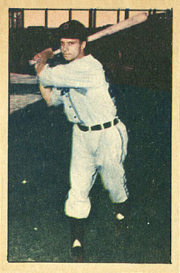 1952 Berk Ross Vic Wertz # Baseball Card