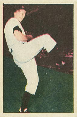 1952 Berk Ross Bob Kuzava # Baseball Card