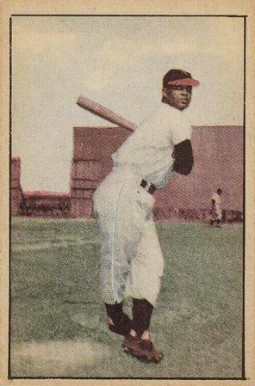 1952 Berk Ross Monte Irvin # Baseball Card