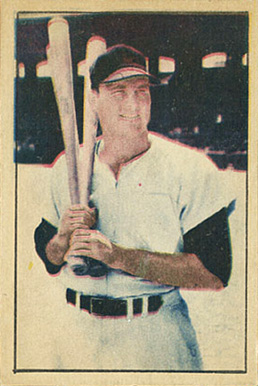 1952 Berk Ross Gus Zernial # Baseball Card