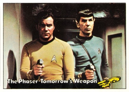 1976 Star Trek The phaser tomorrows weapon #8 Non-Sports Card