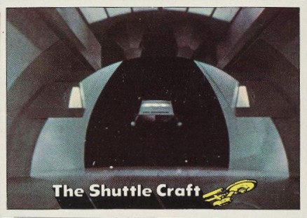 1976 Star Trek The shuttle craft #9 Non-Sports Card