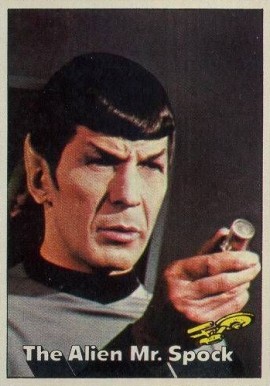 1976 Star Trek The Alien Mr. Spock #12 Non-Sports Card