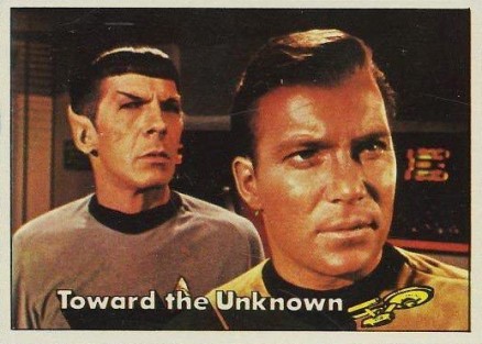 1976 Star Trek Toward the unknown #17 Non-Sports Card