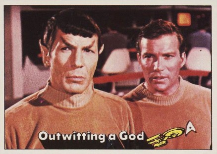 1976 Star Trek Outwitting a God #20 Non-Sports Card