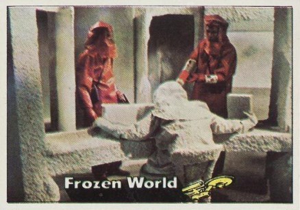1976 Star Trek Frozen world #27 Non-Sports Card