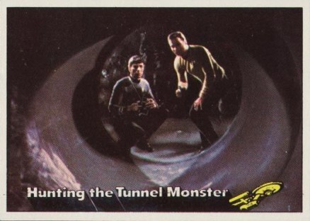 1976 Star Trek Hunting the Tunnel Monster #42 Non-Sports Card