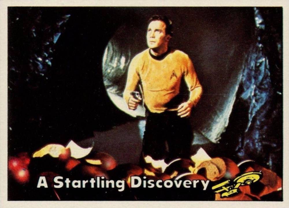 1976 Star Trek A startling discovery #45 Non-Sports Card
