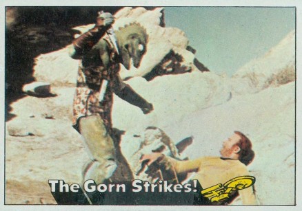 1976 Star Trek The Gorn strikes #56 Non-Sports Card