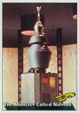 1976 Star Trek The monster called Nomad #63 Non-Sports Card