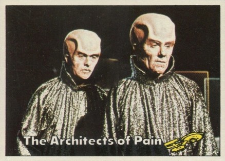 1976 Star Trek The architects of pain #68 Non-Sports Card