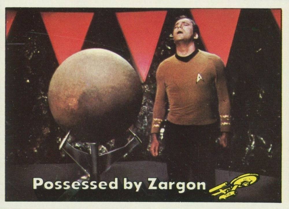 1976 Star Trek Possessed by Zargon #74 Non-Sports Card