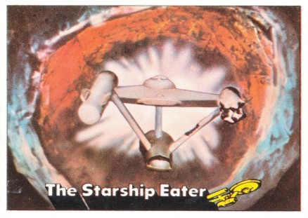 1976 Star Trek The Starship eater #87 Non-Sports Card