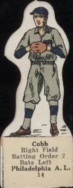 1927 M.L. Die Cuts Ty Cobb # Baseball Card