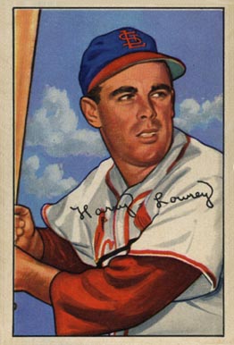 1952 Bowman Peanuts Lowrey #102 Baseball Card