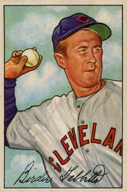 1952 Bowman Birdie Tebbetts #124 Baseball Card