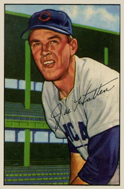 1952 Bowman Joe Hatten #144 Baseball Card