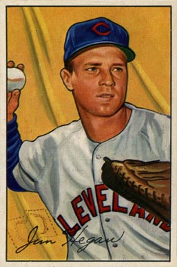 1952 Bowman Jim Hegan #187 Baseball Card
