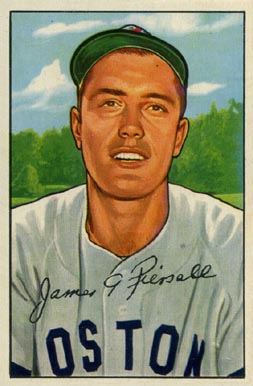 1952 Bowman Jim Piersall #189 Baseball Card