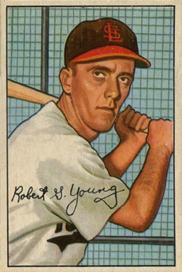 1952 Bowman Bobby Young #193 Baseball Card