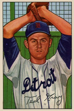 1952 Bowman Ted Gray #199 Baseball Card