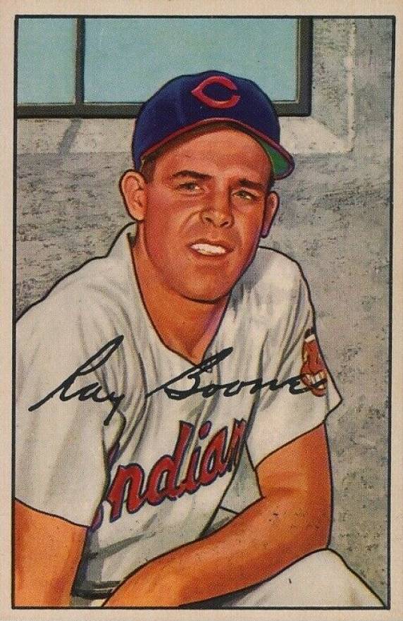 1952 Bowman Ray Boone #214 Baseball Card