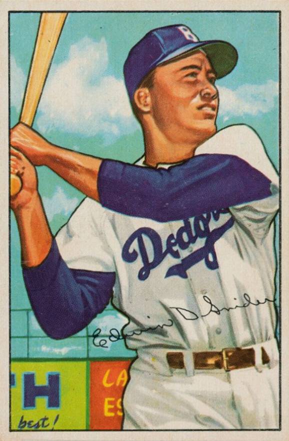 1952 Bowman Duke Snider #116 Baseball Card