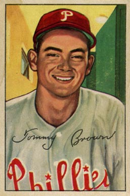 1952 Bowman Tommy Brown #236 Baseball Card
