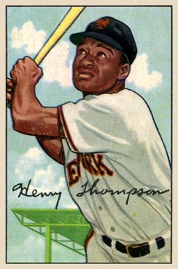 1952 Bowman Henry Thompson #249 Baseball Card