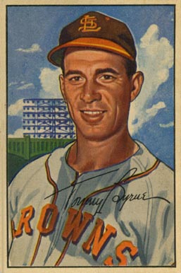 1952 Bowman Tommy Byrne #61 Baseball Card