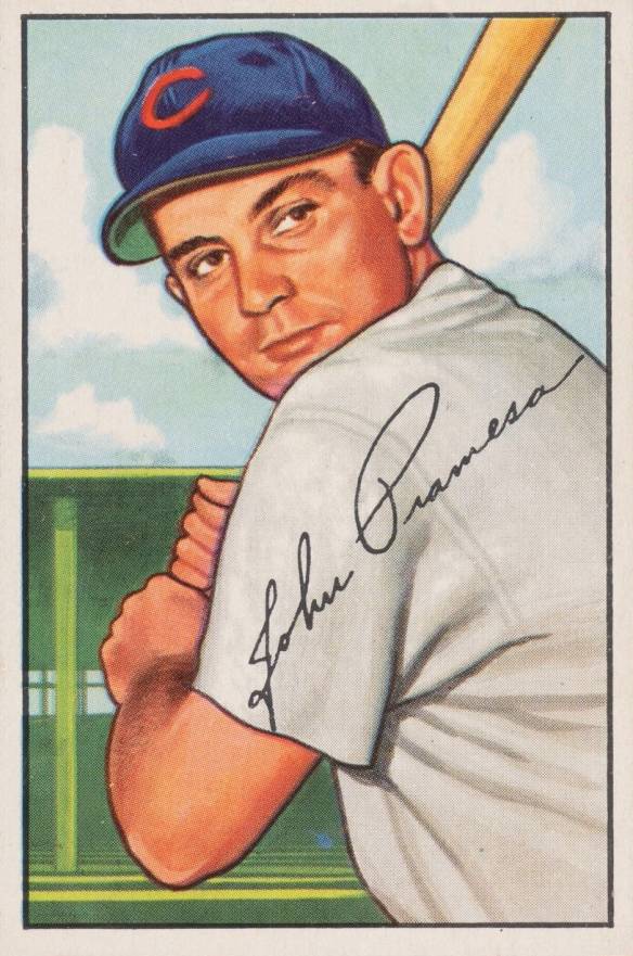 1952 Bowman John Pramesa #247 Baseball Card