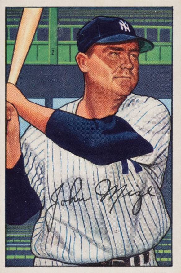 1952 Bowman Johnny Mize #145 Baseball Card
