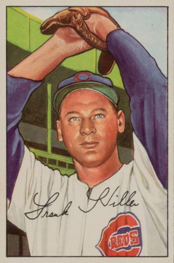 1952 Bowman Frank Hiller #114 Baseball Card