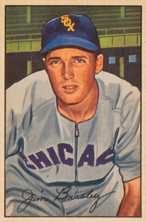 1952 Bowman Jim Busby #68 Baseball Card