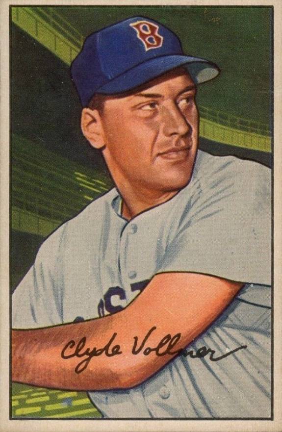 1952 Bowman Clyde Vollmer #57 Baseball Card