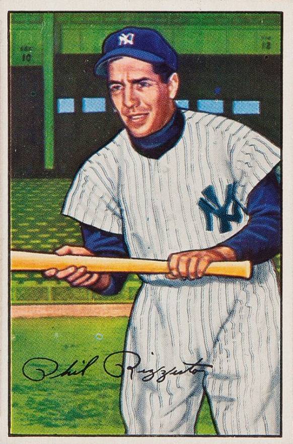 1952 Bowman Phil Rizzuto #52 Baseball Card