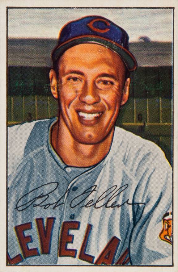 1952 Bowman Bob Feller #43 Baseball Card
