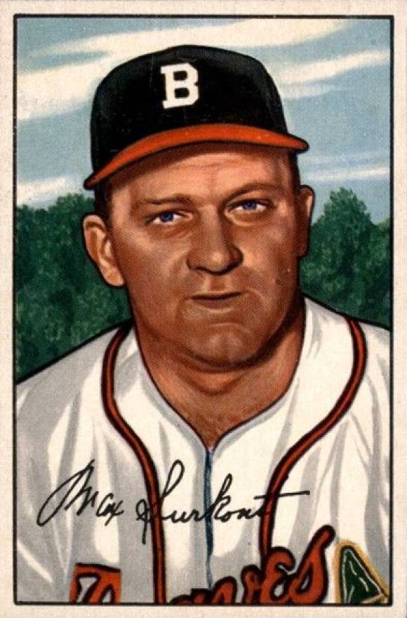 1952 Bowman Max Surkont #12 Baseball Card